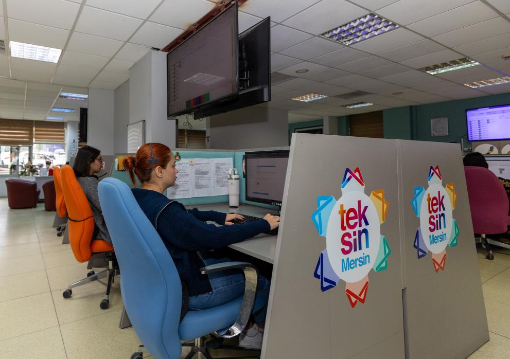 Mersin'de 185 Numarasıyla 7/24 Belediye Hizmeti
