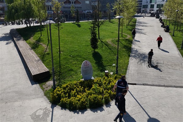 Düzce'de millet bahçesi yaz sezonuna hazırlanıyor