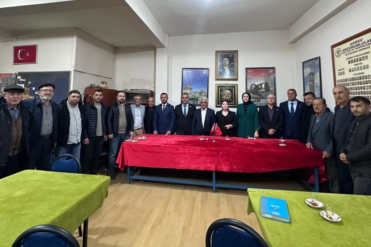 BBP Bursa, Gürsu Erzurumlular Derneği’ni Ziyaret Etti