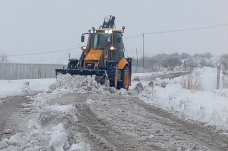 Gaziantep’te Karla Mücadelede Yoğun Mesai
