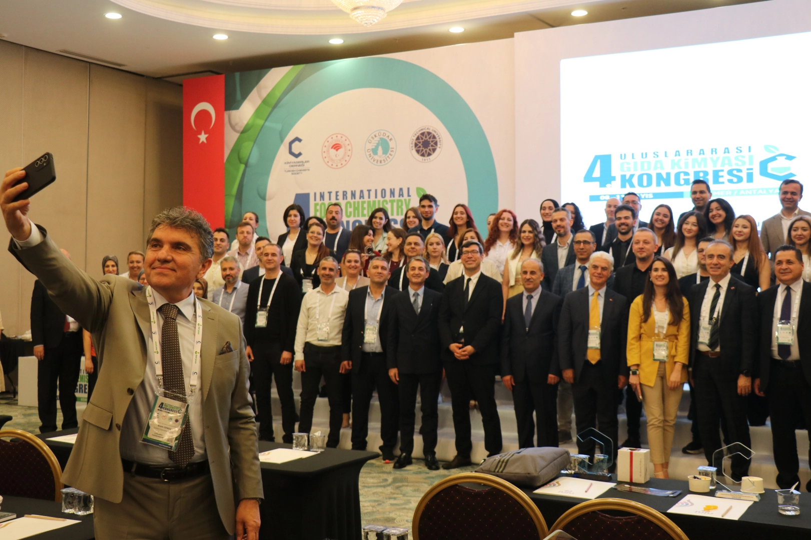 Uluslararası Gıda Kimyası Kongresi Antalya'da başladı
