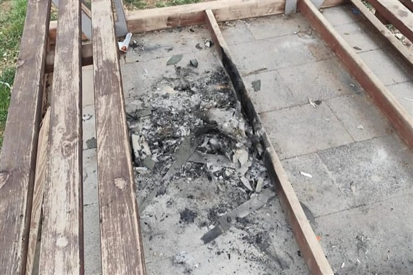 Mazıdağı Belediyesi'nden park ve bahçelerdeki tahribata tepki