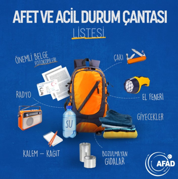Deprem Çantanızı Kontrol Edin!
