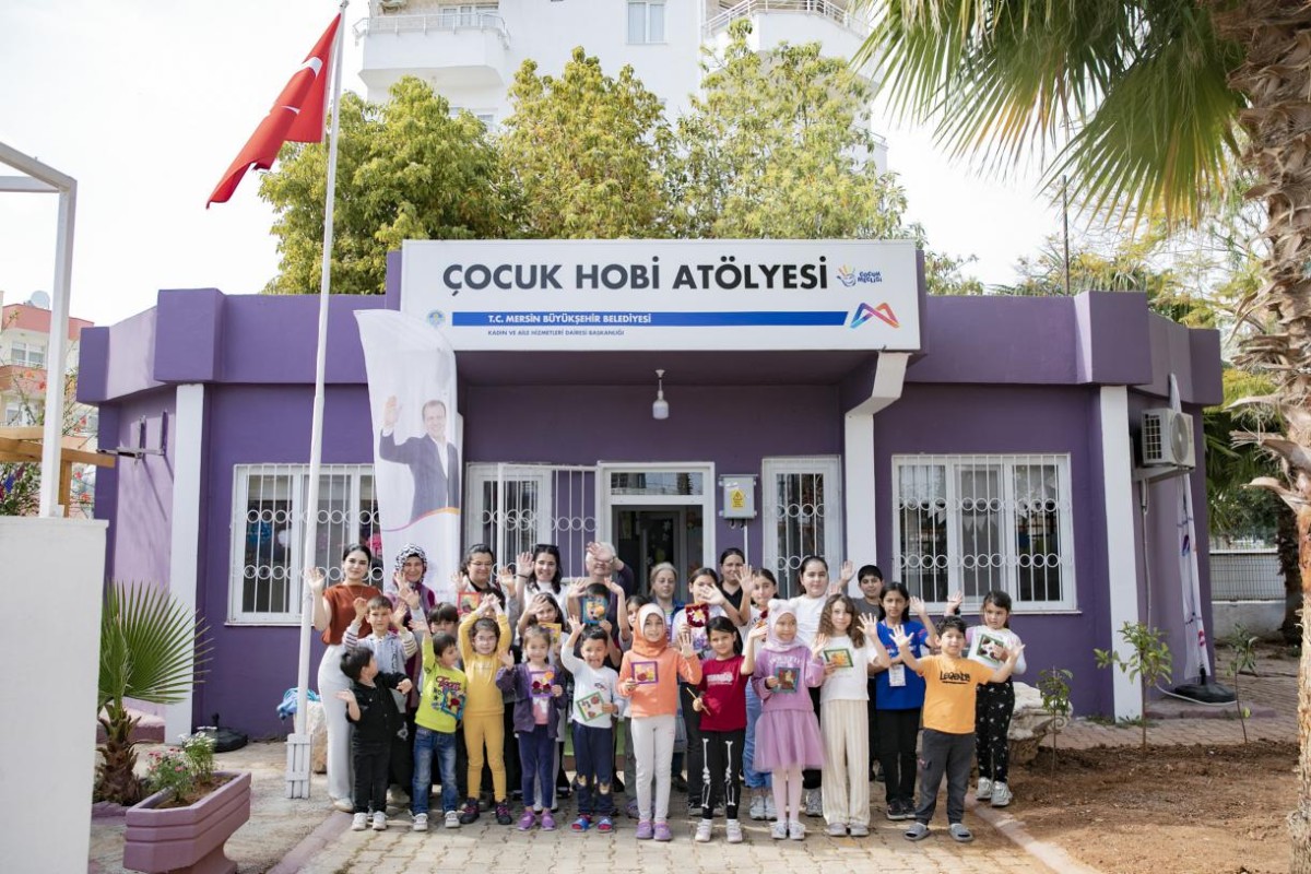 Mersin'de Çocuklar İçin Yeni Hobi Atölyesi Açıldı
