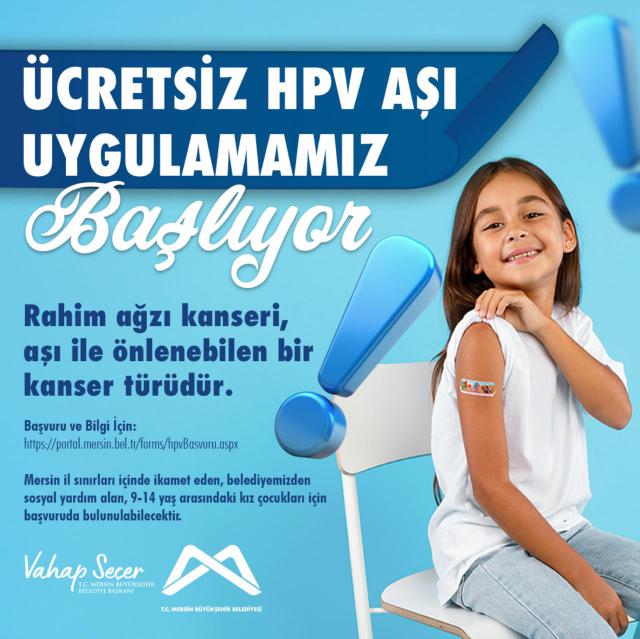 Ücretsiz HPV Aşısı 9-14 Yaş Arası Kız Çocuklarını Bekliyor
