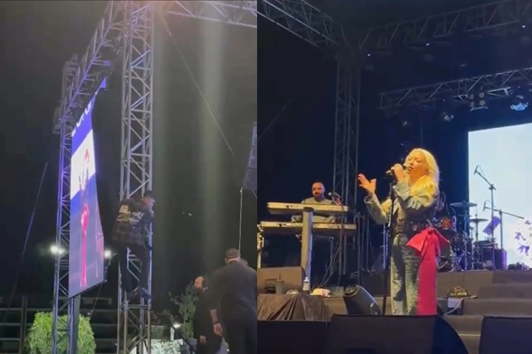 Ece Seçkin Konseri'nde Sahne Güvenliği Tehlike Atlattı

