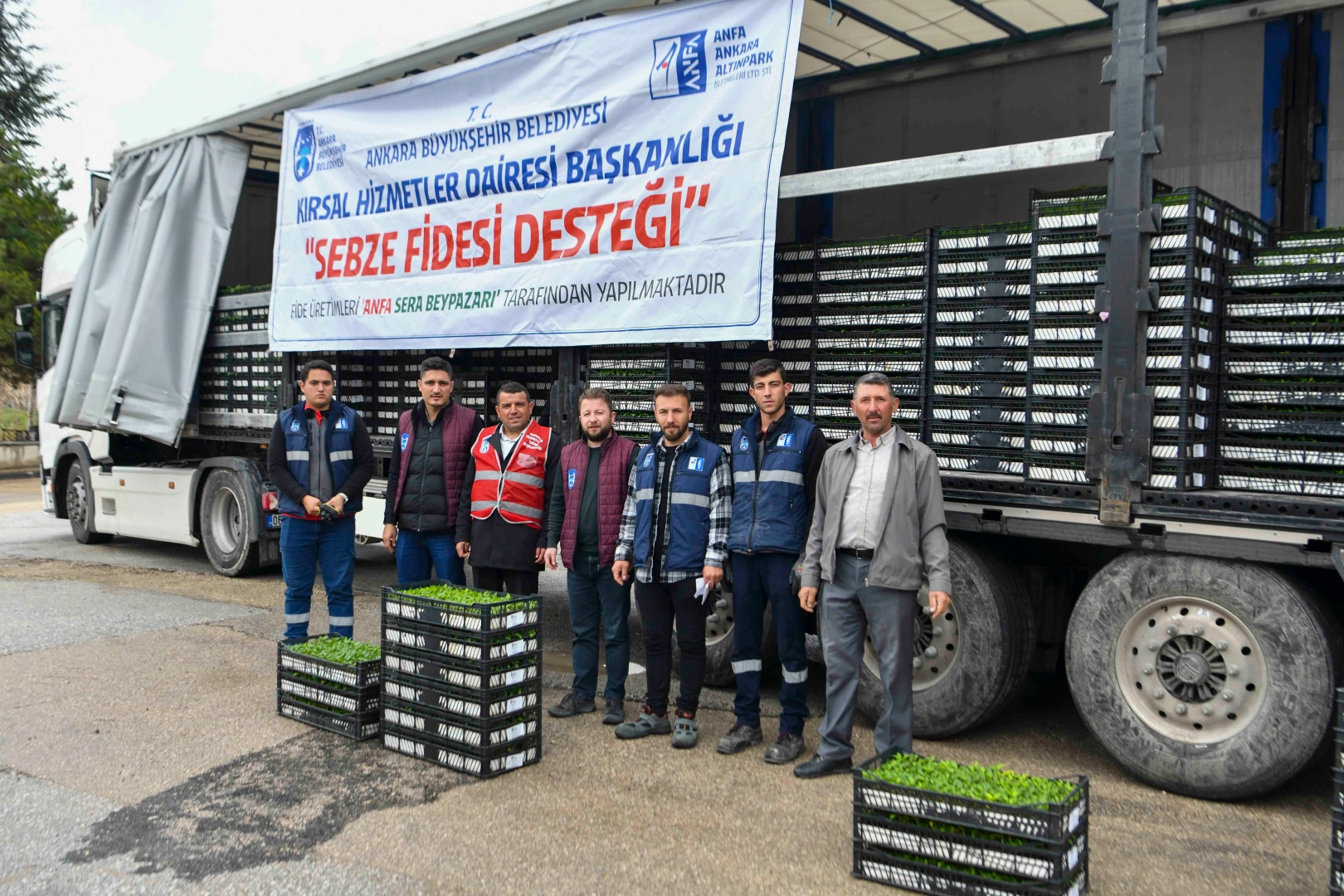 Ankara'da 1 Milyon Fide Üreticiye Ulaştı
