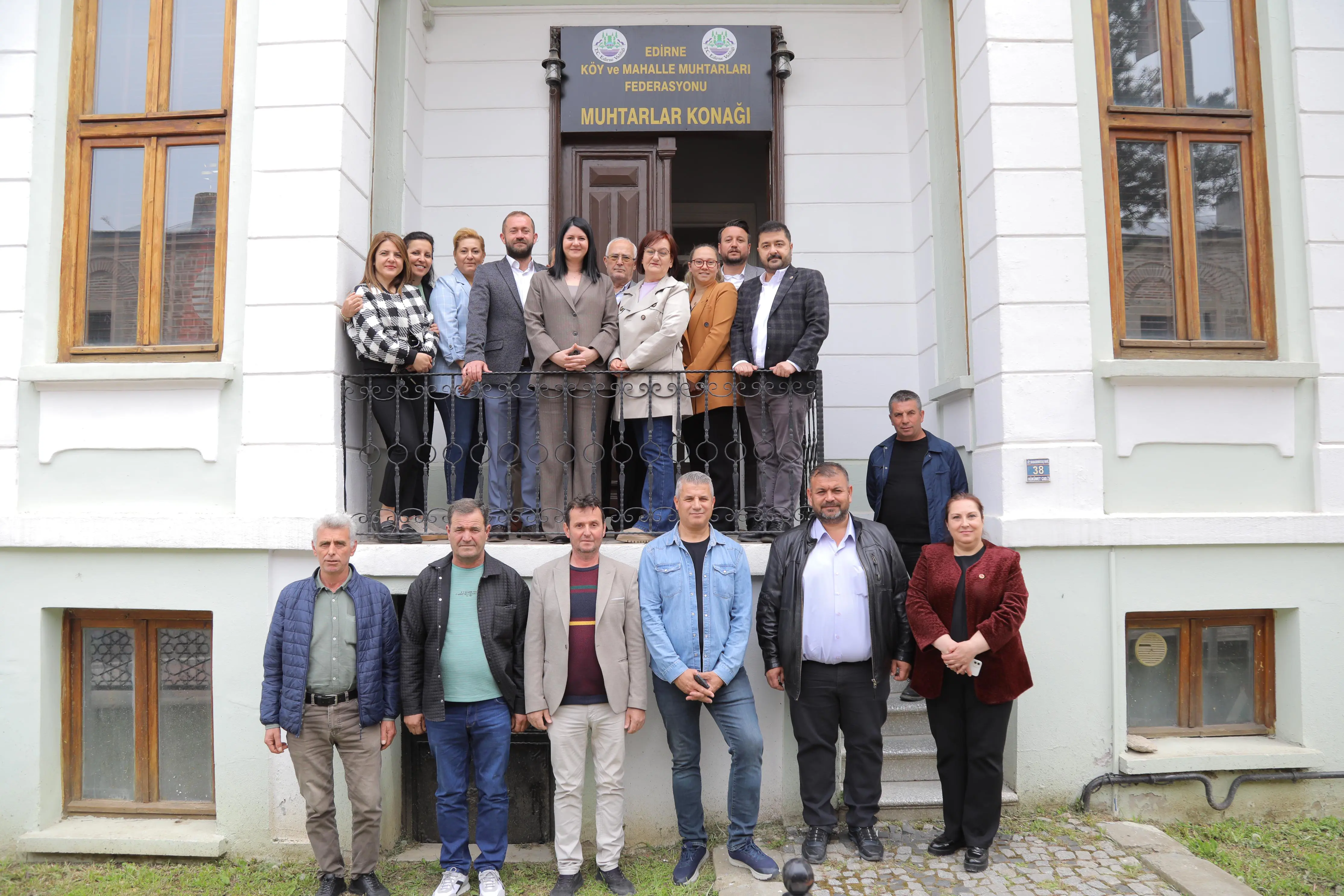 Edirne'de Muhtarlarla Ortak Akıl Toplantısı
