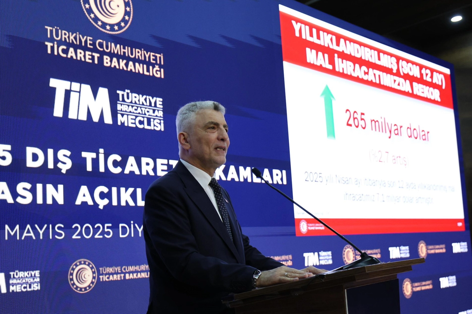 Nisan Ayında Dış Ticaret Açığı 12 Milyar Dolar
