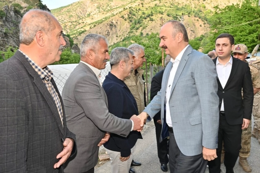 Canalp, Sason Köylerinde İncelemelerde Bulundu
