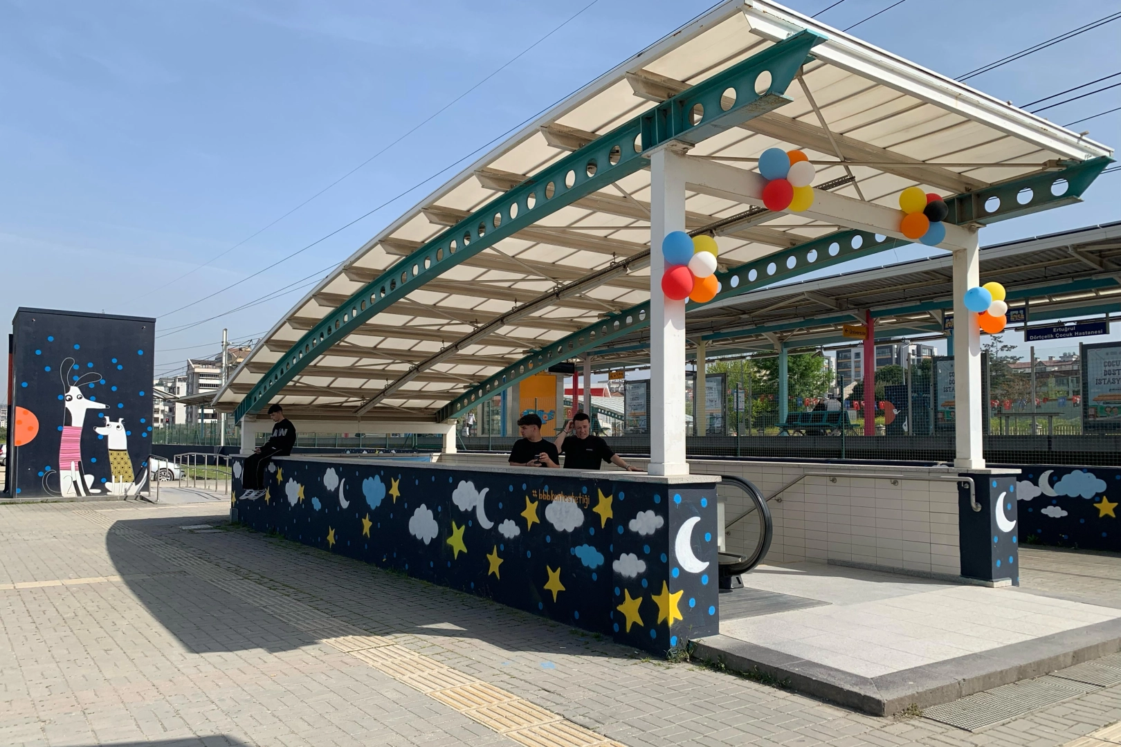 Bursa'da Çocuk Dostu Metro İstasyonu Açıldı
