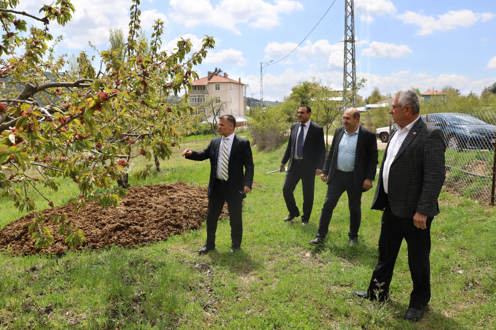 Bursa'da Don Mağduru Çiftçilere Destek
