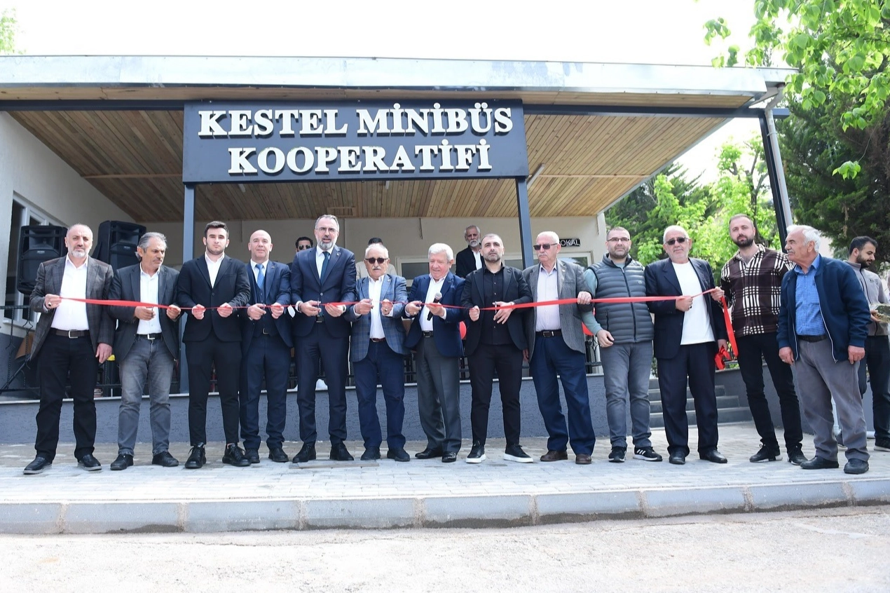 Kestel'de Minibüs Kooperatifi Yenilendi
