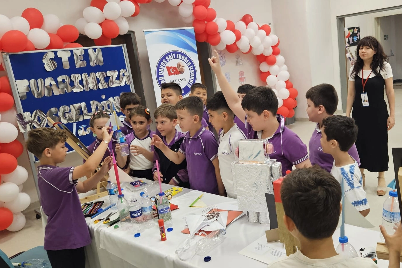Mudanya'da Minik Mucitlerin STEM Fuarı
