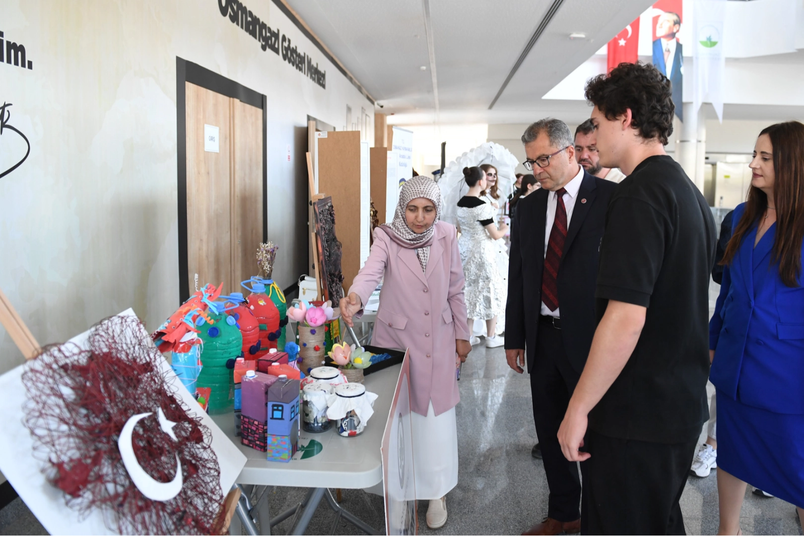 Osmangazi'de Öğrenciler Atık Toplama Yarışmasında Yarıştı
