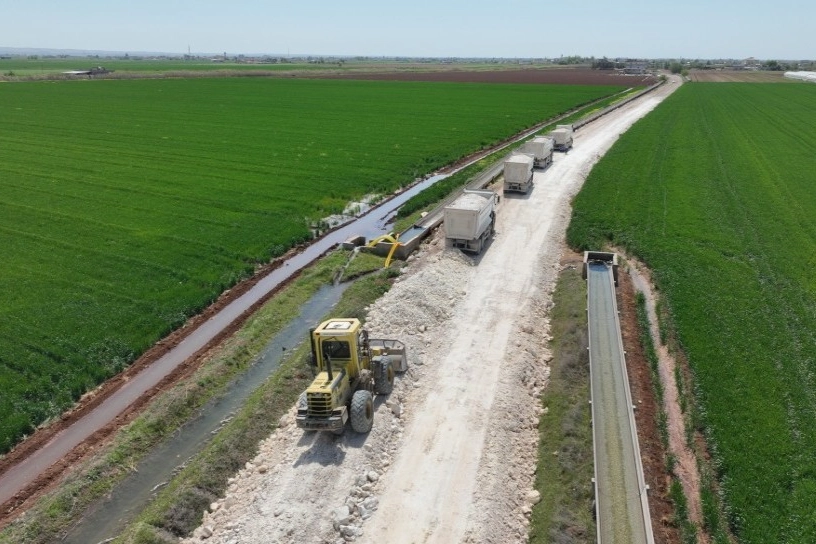 Şanlıurfa'da Kırsal Yollar Karayolu Standartlarında
