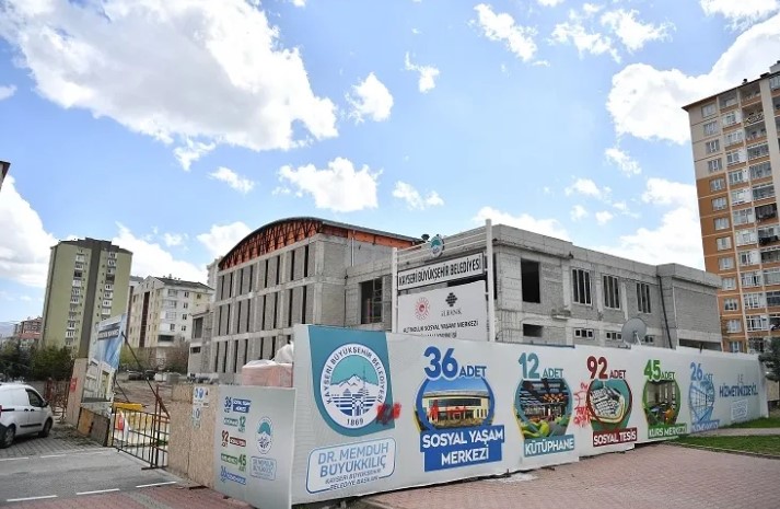 Kayseri'ye Yeni Sosyal Yaşam Merkezi
