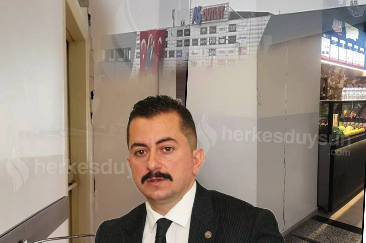 Bursa AVM'sinde Deprem Sonrası Çatlak Korkusu
