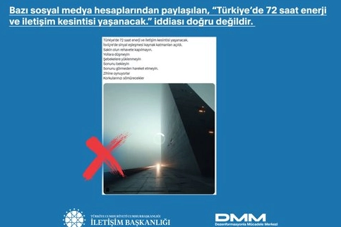 Enerji-İletişim Kesintisi İddiası Yalanlandı
