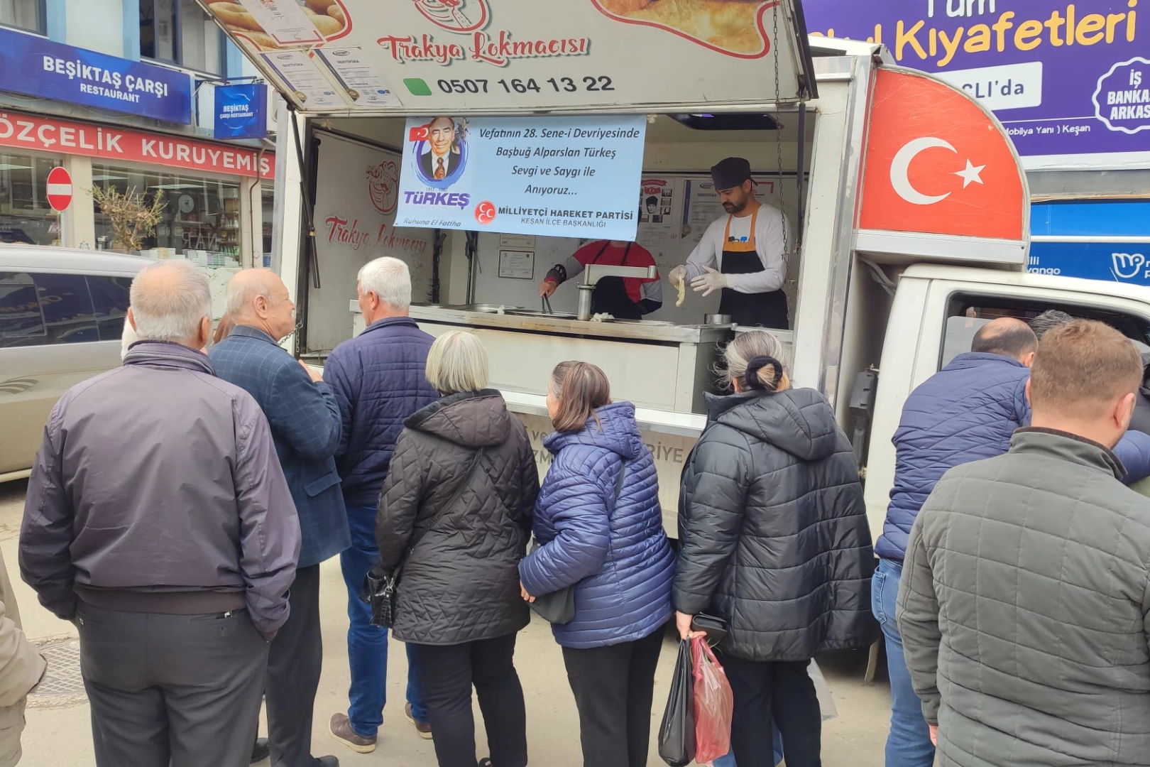 Türkeş'e Keşan'dan Anma Lokması
