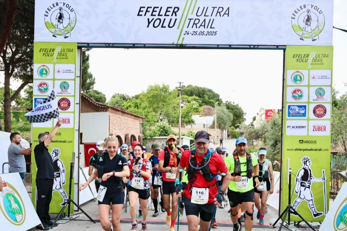 Efeler Yolu Ultra Trail Yarışı Başladı
