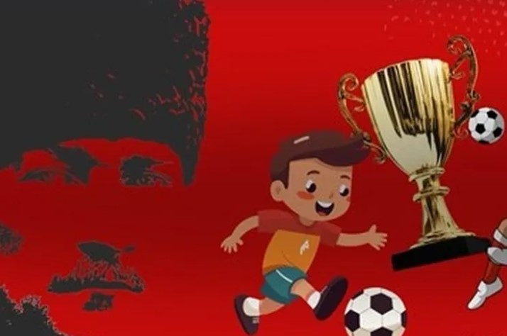 Denizli'de Minik Futbolcular 23 Nisan'ı Kutluyor
