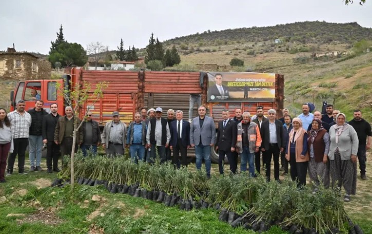 Manisa'da Yangın Mağdurlarına 66 Bin Fidan

