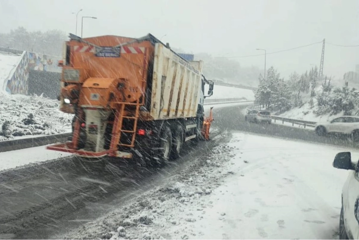 Gaziantep’te karla mücadele seferberliği