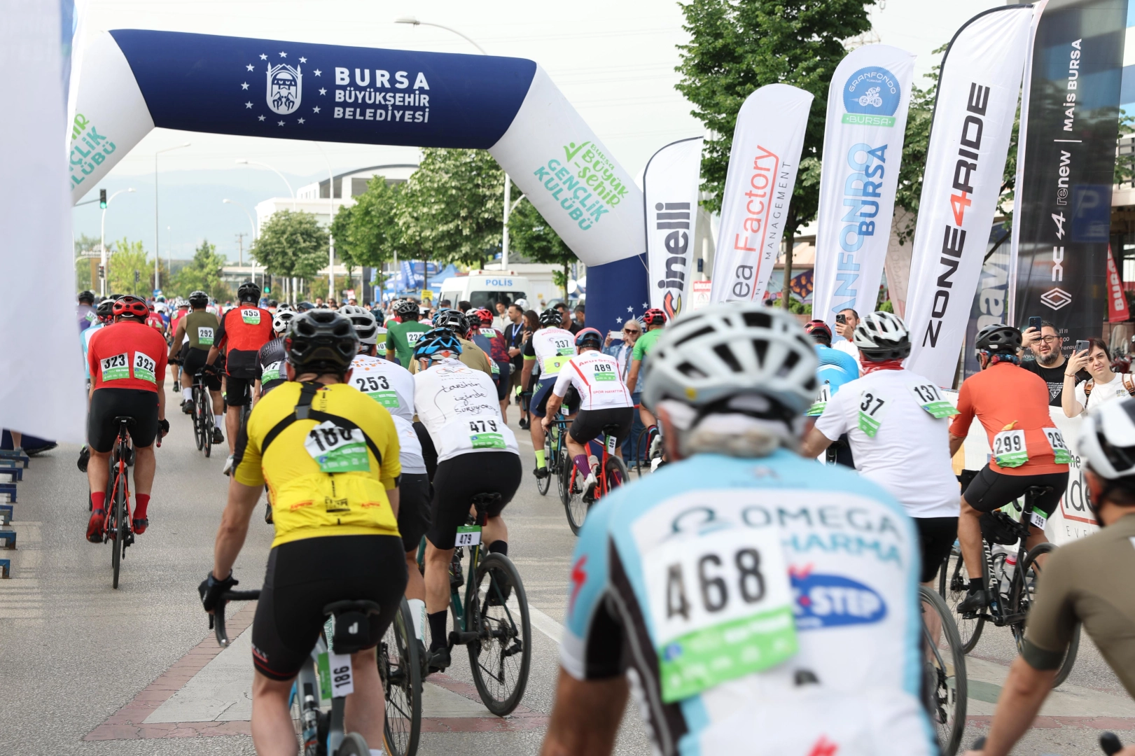 Gran Fondo Bursa: 750 Sporcu Yarışıyor
