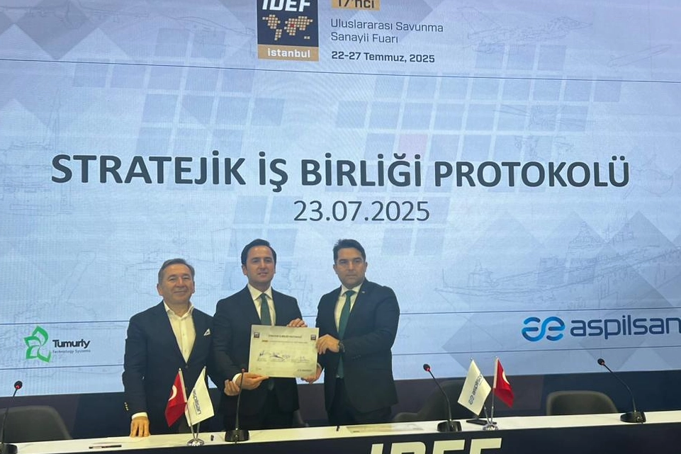 Tumurly-ASPİLSAN, IDEF'te Stratejik Ortaklığı İmzaladı
