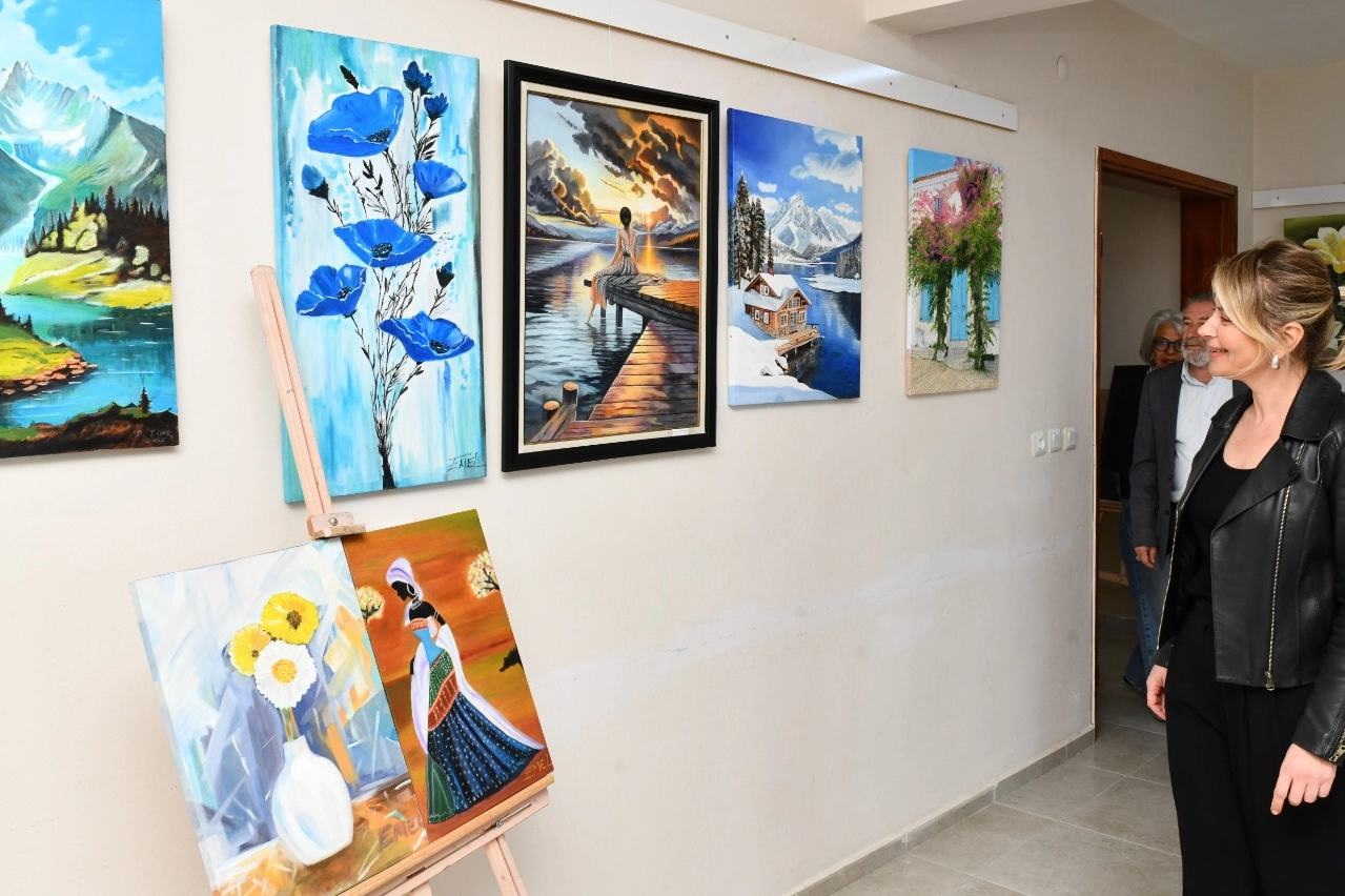 Kaklıç Sanat Akademisi'nden Yıl Sonu Sergisi Coşkusu
