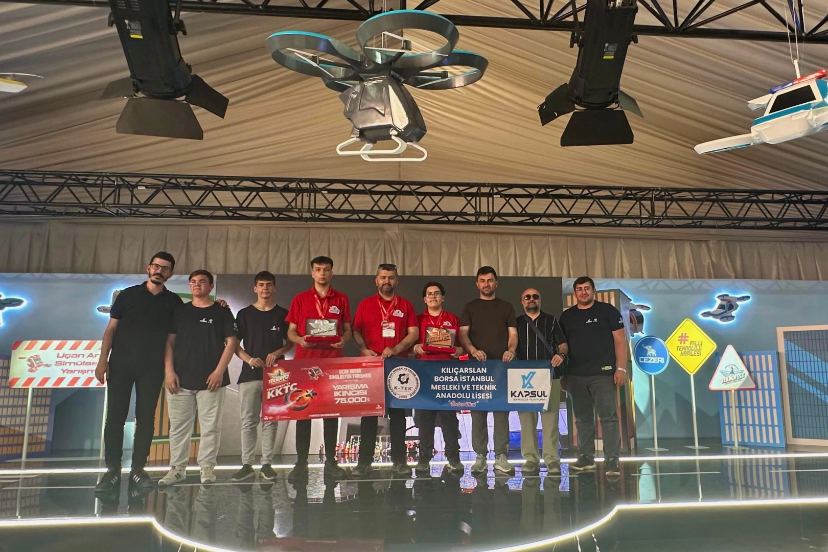 Kapsül'den KKTC'de TEKNOFEST zaferi
