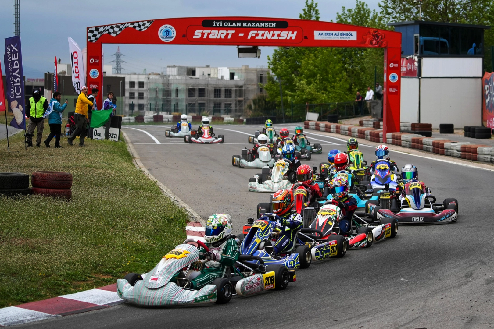 Tuzla'da Karting Şampiyonası heyecanı yaşandı

