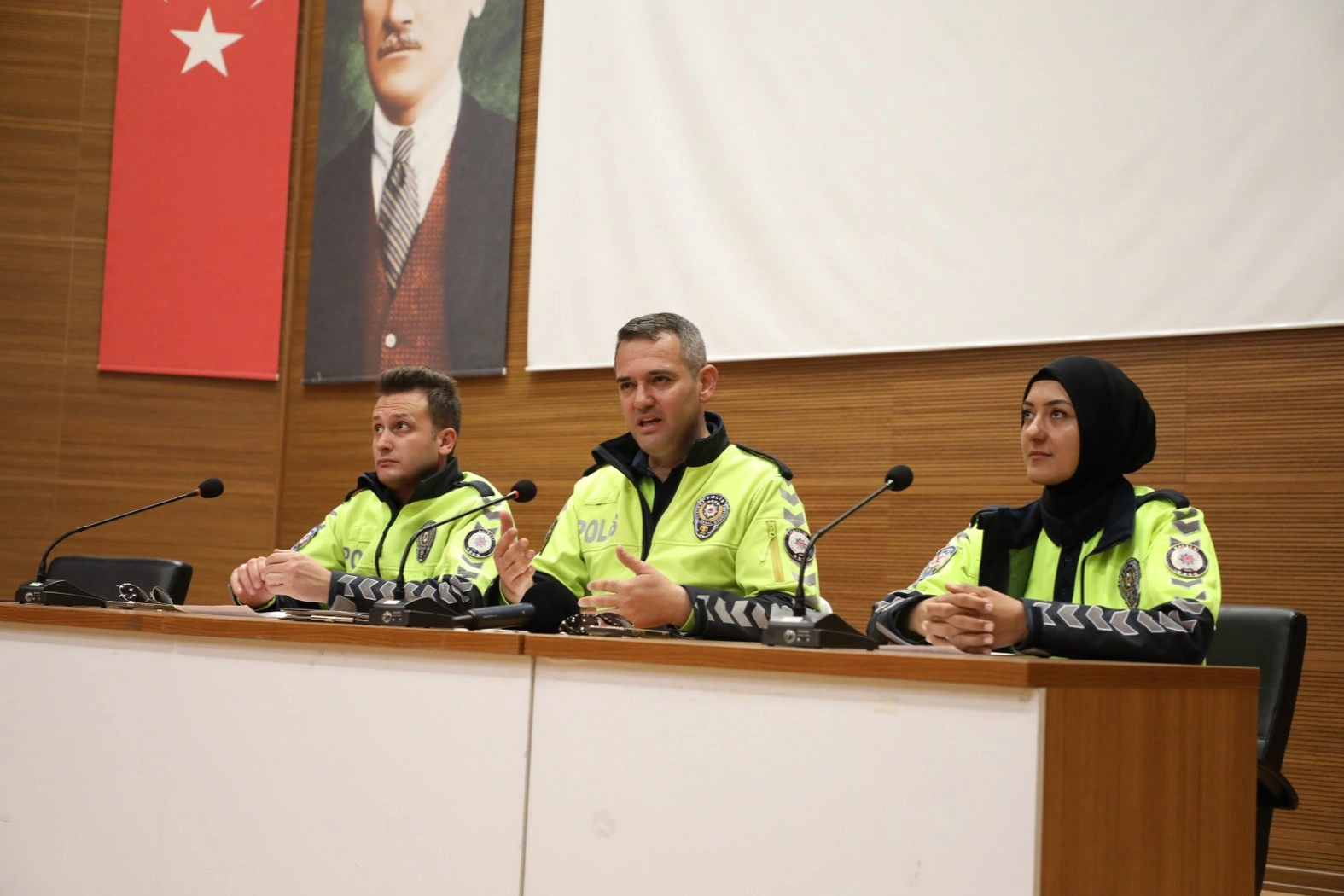 Melikgazi'de Personel Trafik Güvenliği Eğitimi Aldı
