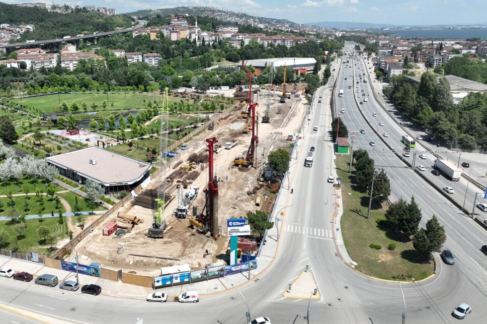 Kocaeli Körfezray Metro Projesi'nde Çalışmalar Devam Ediyor
