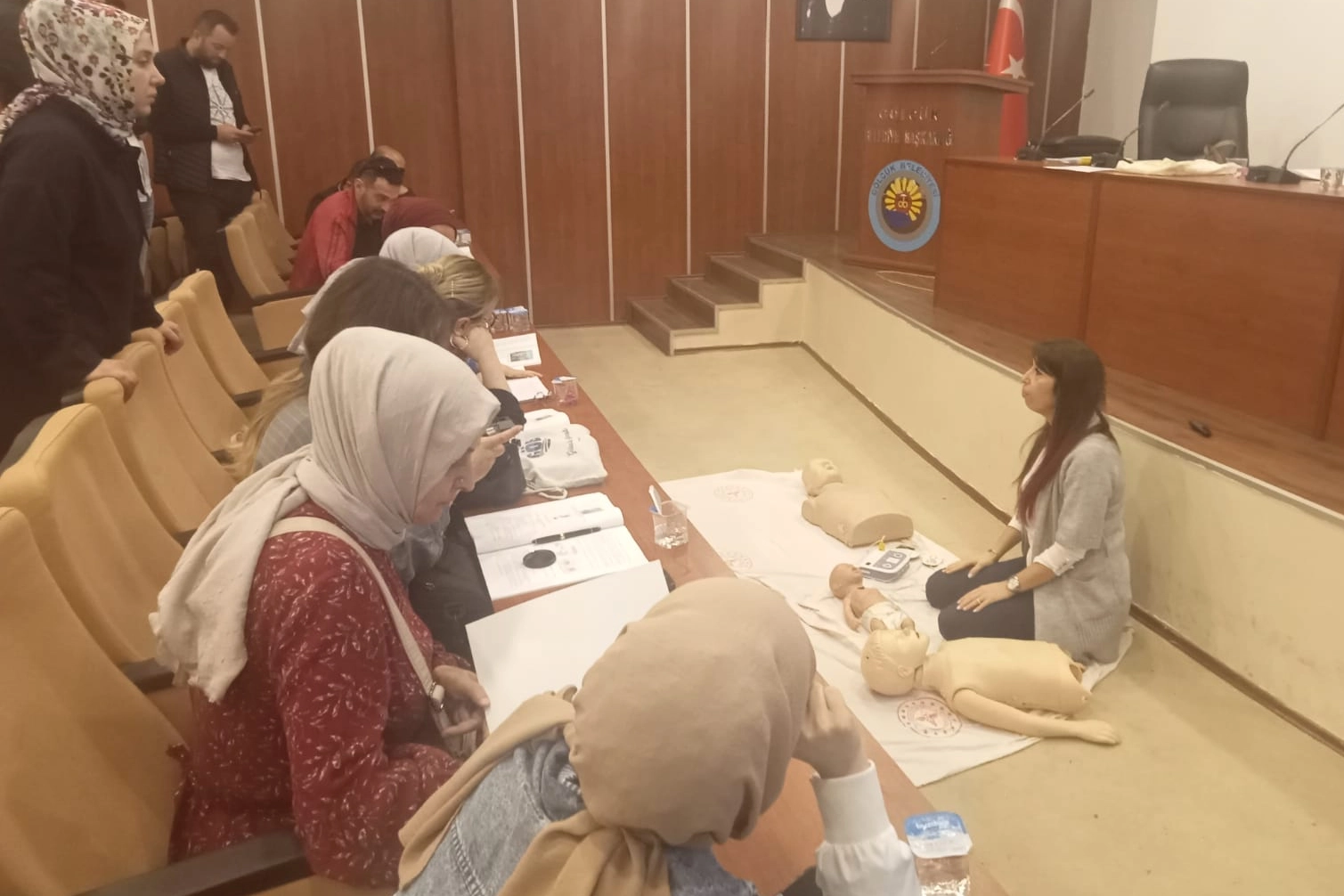 Gölcük Belediyesi Personeline İlk Yardım Eğitimi
