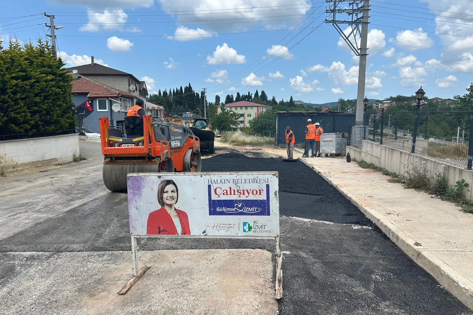 İzmit'te Kapsamlı Asfaltlama Çalışmaları
