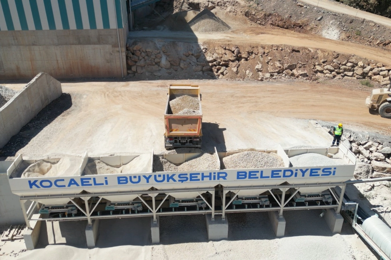 Kocaeli'nde Saatte 500 Ton PMT Üretimi
