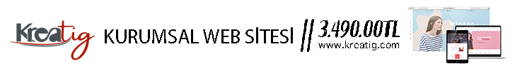 kreatig.com web tasarım kampanyası