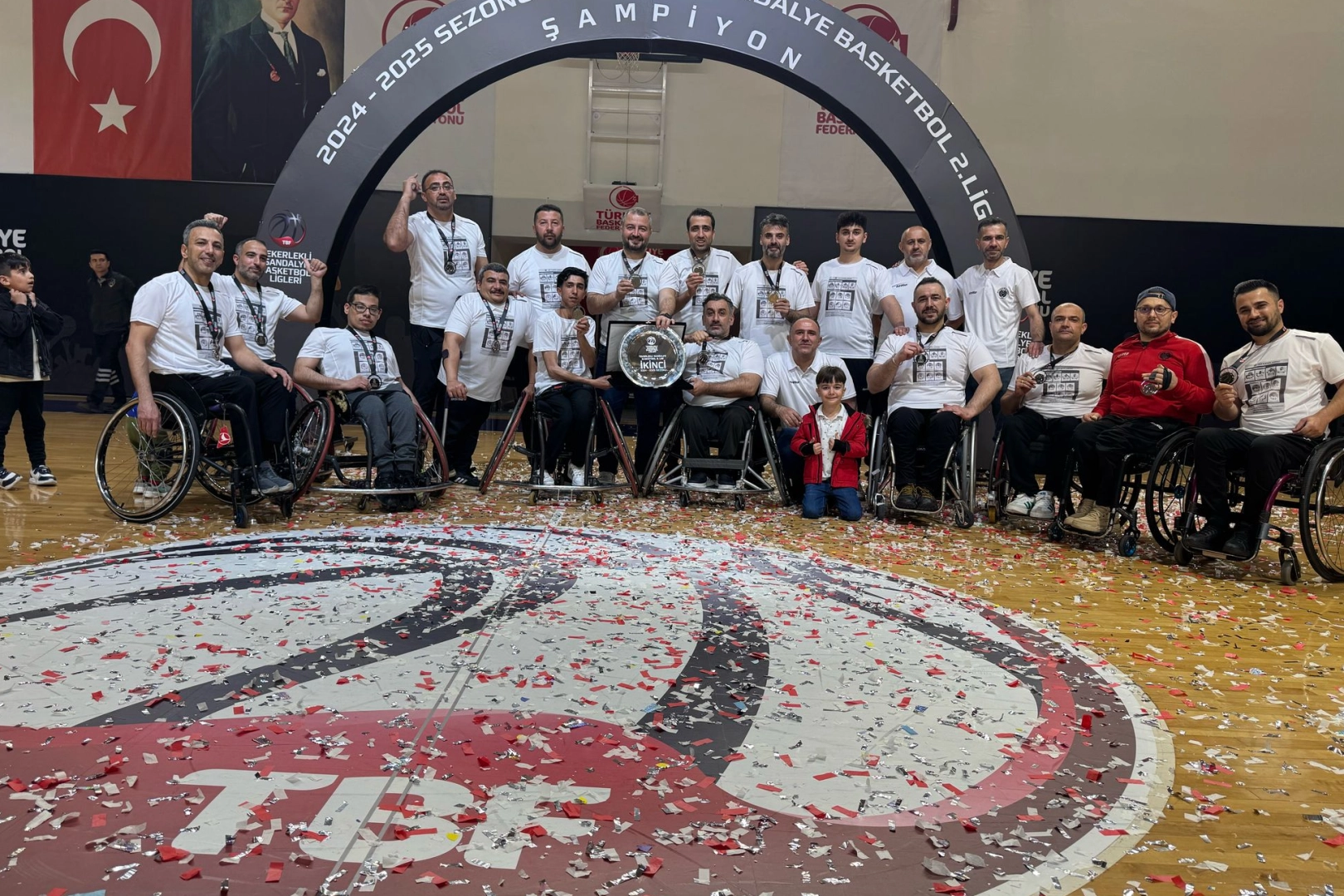 Malatya Tekerlekli Basketbol Takımı 1. Lige Yükseldi
