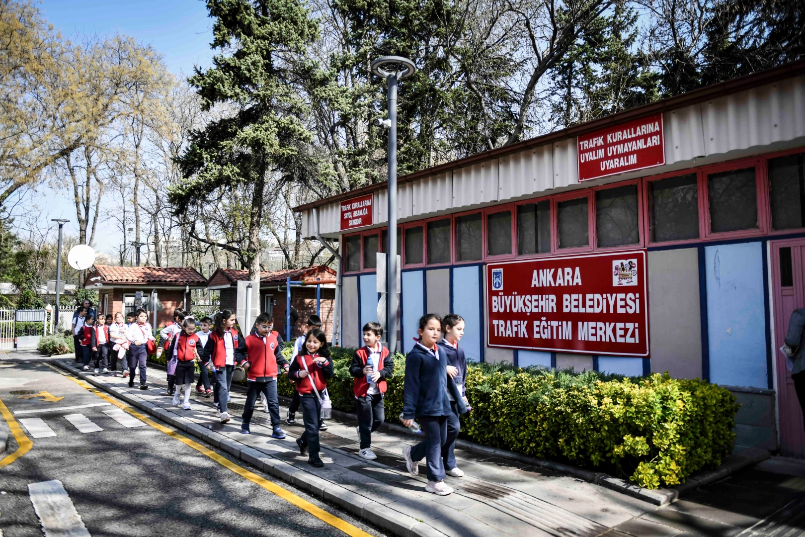 Minikler Ankara'da Trafiği Öğreniyor
