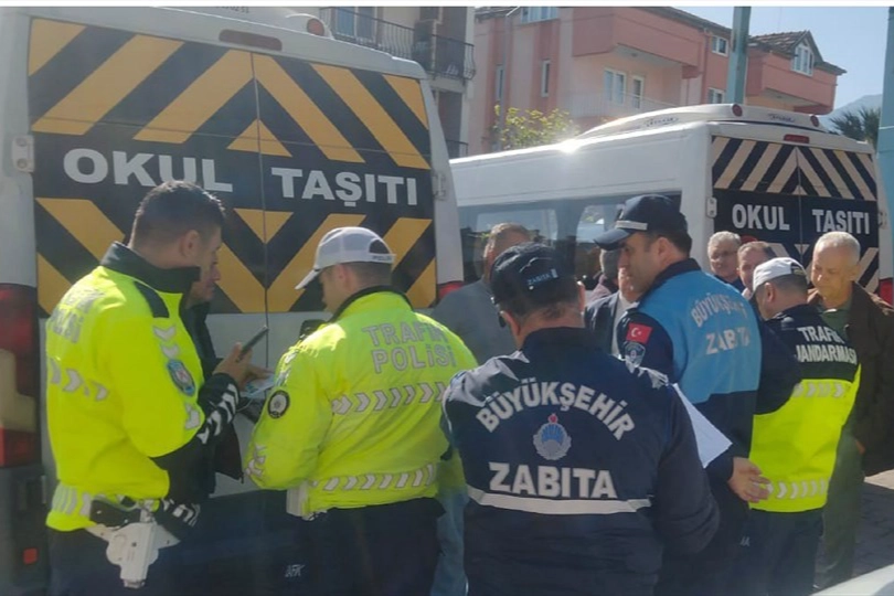 Denizli'de Çocuk Servislerine Güvenlik Denetimi
