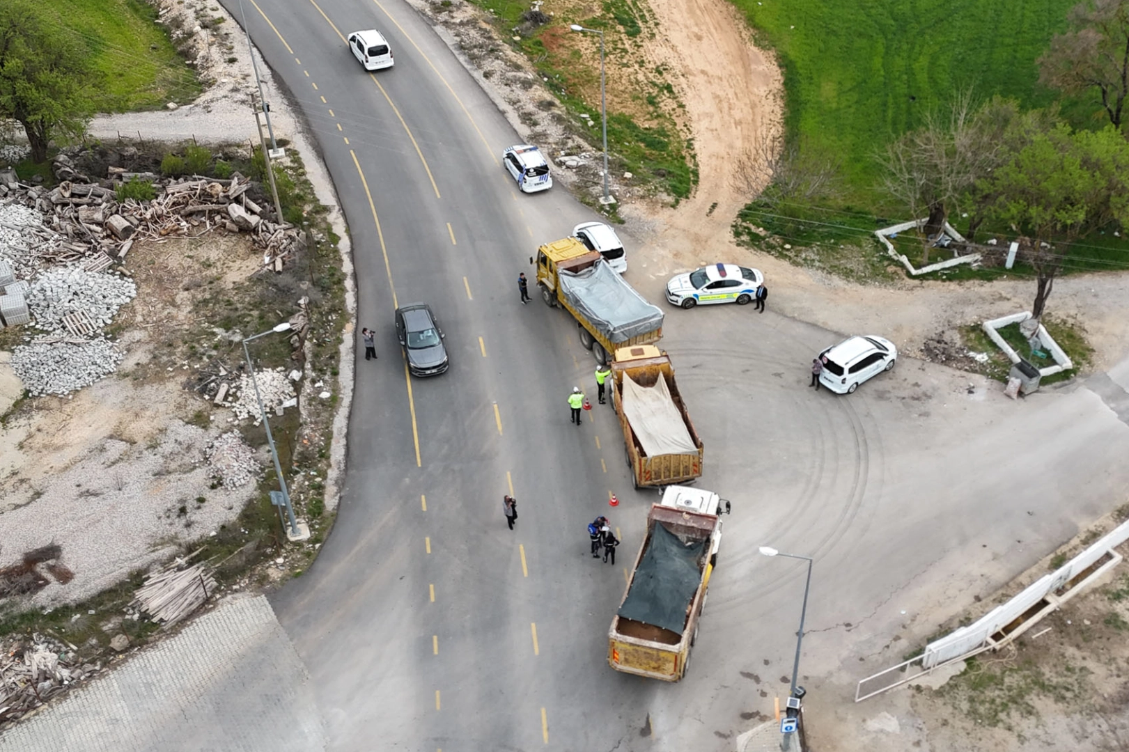 Muğla'da Eş Zamanlı Kaçak Hafriyat Denetimi
