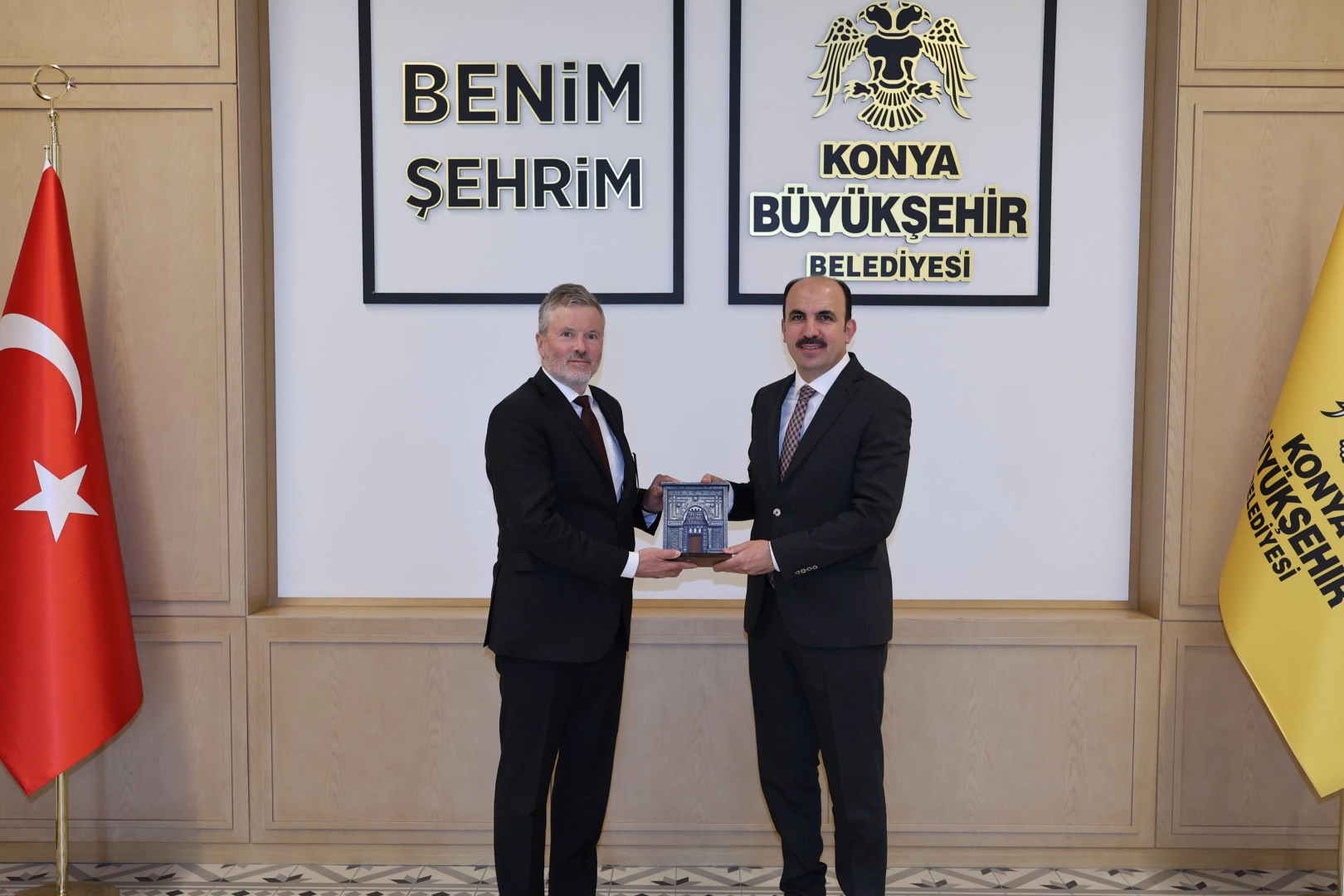 Norveç Büyükelçisi'nden Konya'ya Ticari Ziyaret
