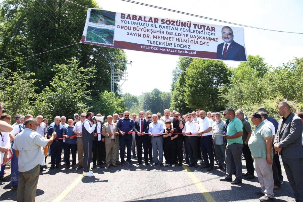 Aybastı-Tokat Yolu Asfalt Çalışmaları Tamamlandı

