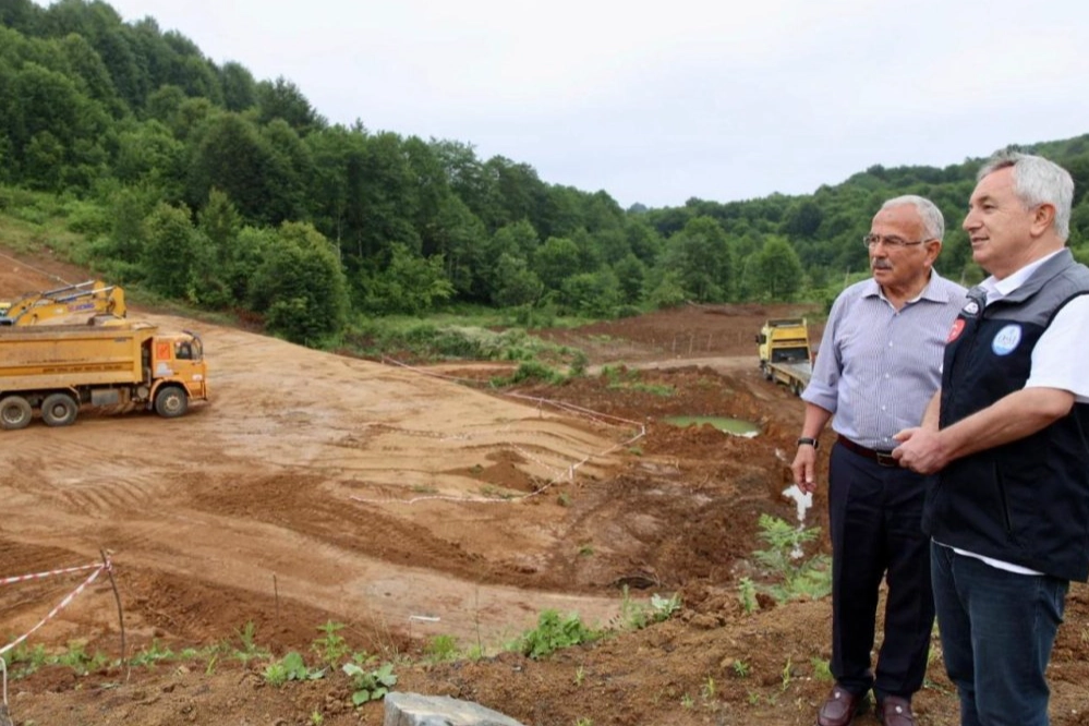 Ordu'da 68. Gölet İnşaatı Devam Ediyor
