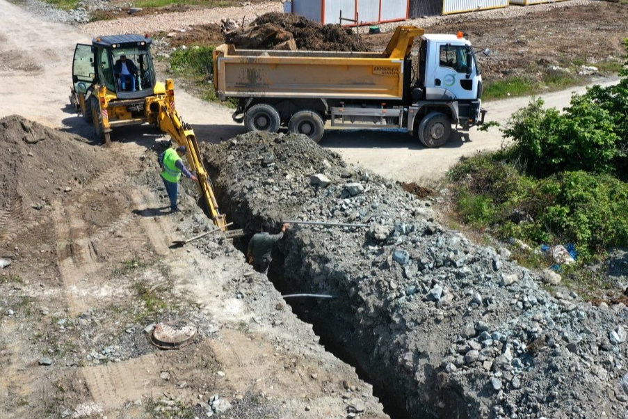 Ordu'da Yağmur Suyu Hatları Yenileniyor
