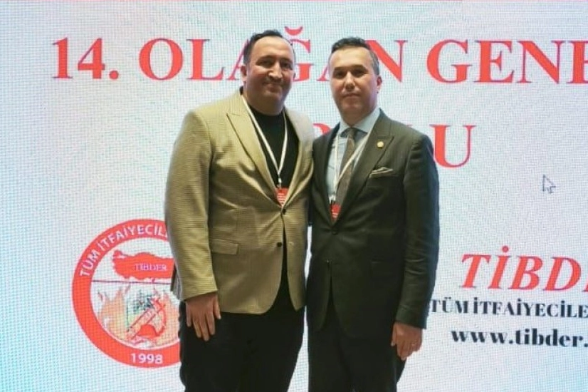 Ordu İtfaiye Başkanı, Genel Başkan Yardımcısı Seçildi
