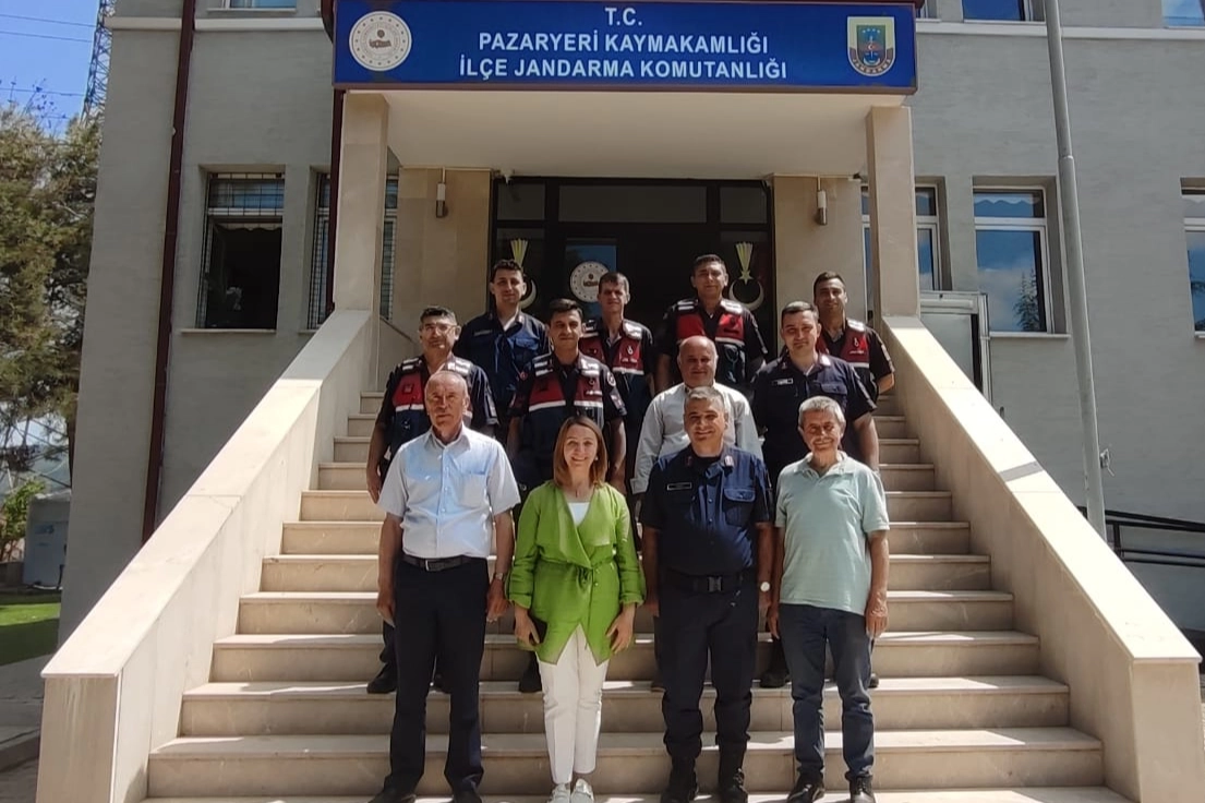 Pazaryeri Belediye Başkanı, Jandarma'yı Kuruluş Yıldönümünde Ziyaret Etti
