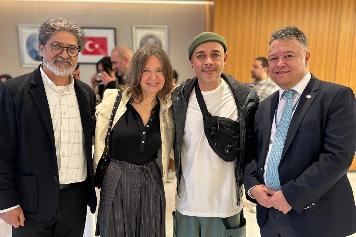 Ceza, New York Başkonsolosluğu'nda ağırlandı
